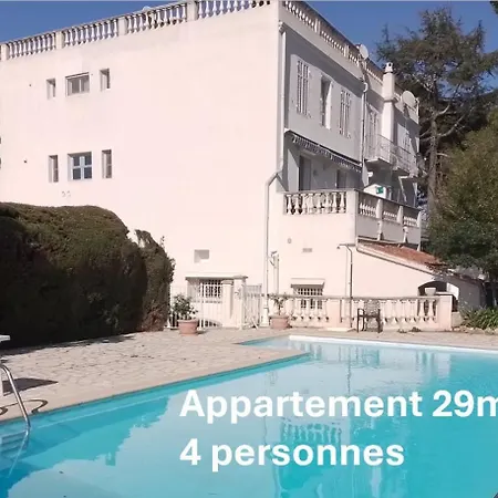 Au Coeur Du Cap D'antibes Pour 4 Personnes شقة